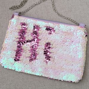 Old Navy sequined chain purse -little girl
